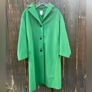 H&M Green Outerwear Jacket Coat Size Medium